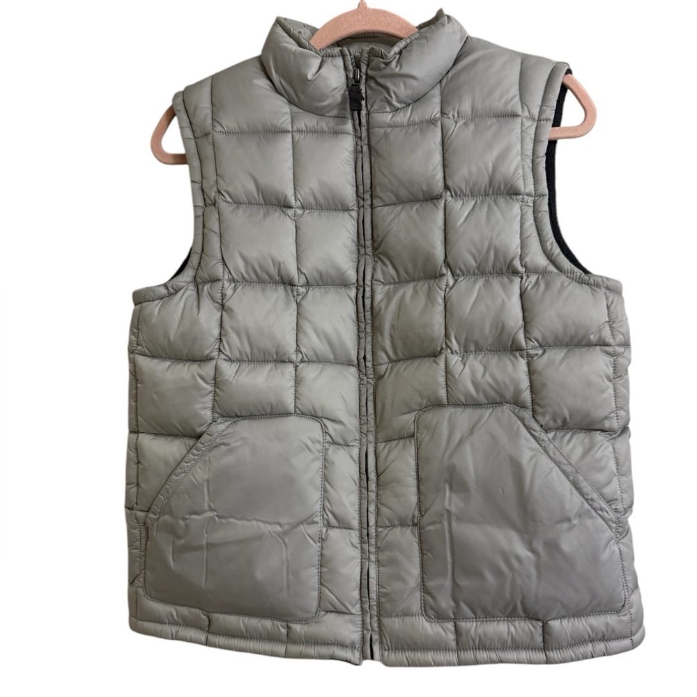 Boy’s Gymboree Silver Puffer Vest Size Large (10)